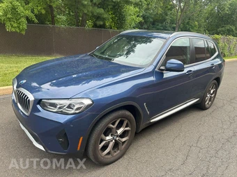 2022 BMW X3 Sports Activity Vehicle xDrive30i - car from the USA, Manheim Buy-Now listing at AUTOMAX