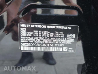 2022 BMW X3 Sports Activity Vehicle xDrive30i - miniatura 5