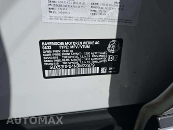 2022 BMW X3 Sports Activity Vehicle xDrive30i - miniatura 2