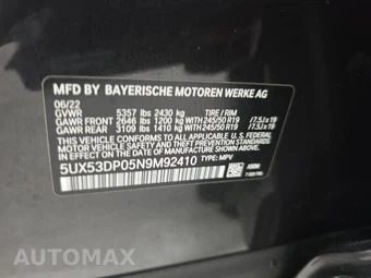 2022 BMW X3 Sports Activity Vehicle xDrive30i - miniatura 14