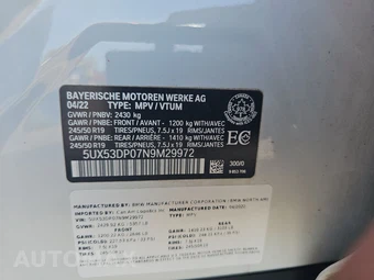 2022 BMW X3 Sports Activity Vehicle xDrive30i - miniatura 14