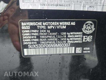 2022 BMW X3 Sports Activity Vehicle xDrive30i M SPORT LINE - miniatura 6