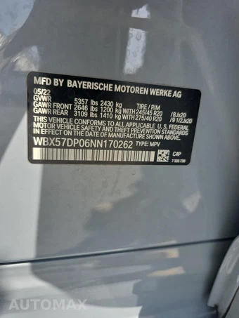 2022 BMW X3 Sports Activity Vehicle xDrive30i M SPORT LINE - miniatura 18