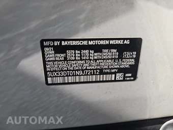 2022 BMW X4 Sports Activity Coupe xDrive30i - miniatura 14