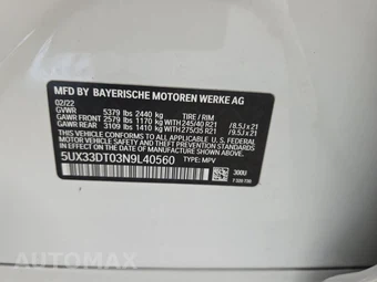 2022 BMW X4 Sports Activity Coupe xDrive30i M SPORT LINE - miniatura 14
