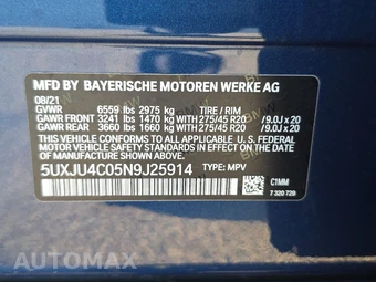 2022 BMW X5 Sports Activity Vehicle M50i - miniatura 14