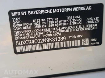 2022 BMW X5 Sports Activity Vehicle sDrive40i M SPORT LINE - miniatura 5
