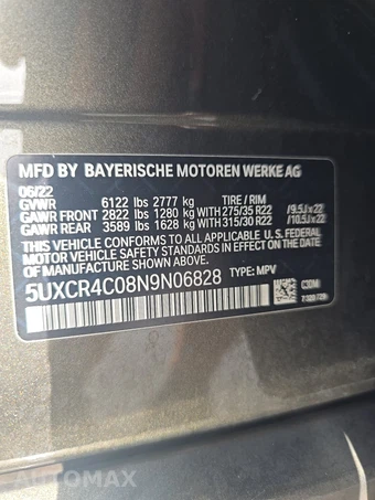 2022 BMW X5 Sports Activity Vehicle sDrive40i M SPORT LINE - miniatura 14