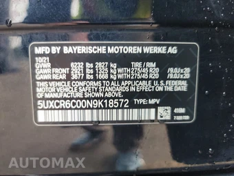 2022 BMW X5 Sports Activity Vehicle xDrive40i M SPORT LINE - miniatura 14