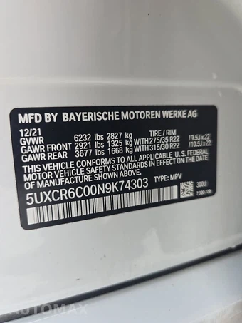 2022 BMW X5 Sports Activity Vehicle xDrive40i M SPORT LINE - miniatura 14