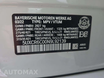2022 BMW X5 Sports Activity Vehicle xDrive40i M SPORT LINE - miniatura 2