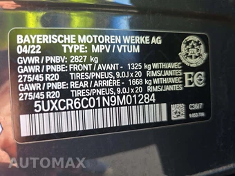 2022 BMW X5 Sports Activity Vehicle xDrive40i M SPORT LINE - miniatura 2