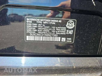 2022 BMW X5 Sports Activity Vehicle xDrive40i M SPORT LINE - miniatura 5