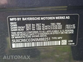 2022 BMW X5 Sports Activity Vehicle xDrive40i M SPORT LINE - miniatura 5