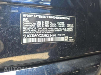 2022 BMW X5 Sports Activity Vehicle xDrive40i M SPORT LINE - miniatura 5