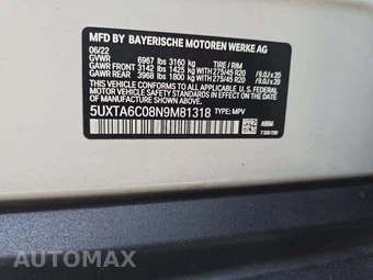 2022 BMW X5 Sports Activity Vehicle xDrive45e - miniatura 5