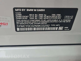 2022 BMW X6 M Sports Activity Coupe – miniatura 2