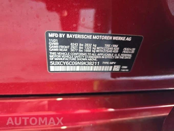 2022 BMW X6 Sports Activity Coupe xDrive40i M SPORT LINE - miniatura 5