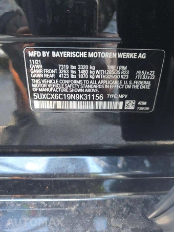 2022 BMW X7 Sports Activity Vehicle ALPINA XB7 - miniatura 5