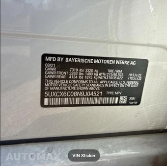 2022 BMW X7 Sports Activity Vehicle M50i - miniatura 42
