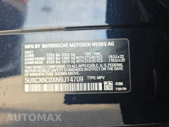 2022 BMW X7 Sports Activity Vehicle M50i - miniatura 15