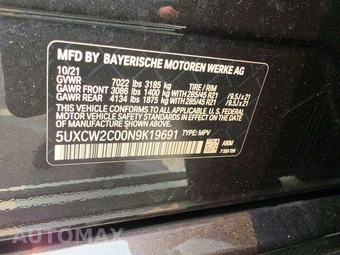 2022 BMW X7 Sports Activity Vehicle xDrive40i - miniatura 2
