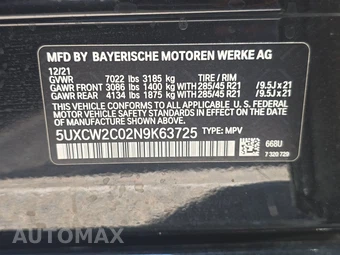2022 BMW X7 Sports Activity Vehicle xDrive40i - miniatura 20