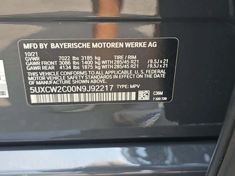 2022 BMW X7 Sports Activity Vehicle xDrive40i M SPORT LINE - miniatura 5