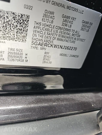 2022 Buick Enclave Premium 1SN - miniatura 15