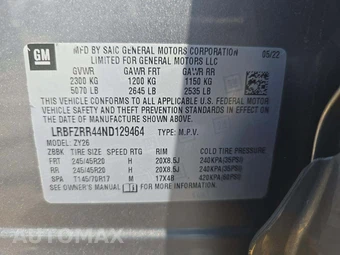 2022 Buick Envision Avenir 1SU – miniatura 5