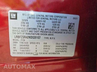 2022 Buick Envision Avenir 1SU – miniatura 5