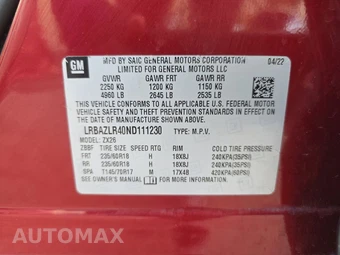 2022 Buick Envision Preferred 1SC – miniatura 14