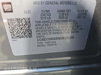 2022 Cadillac CT5-V Blackwing 1SV - miniatura 2