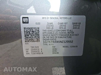 2022 Cadillac XT6 Luxury 1SA - miniatura 2