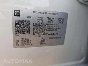 2022 Cadillac XT6 Luxury 1SB - miniatura 5