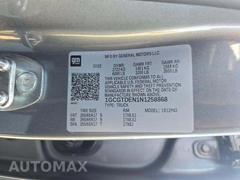 2022 Chevrolet Colorado Z71 Crew Cab Medium Bed 4Z7 - miniatura 5