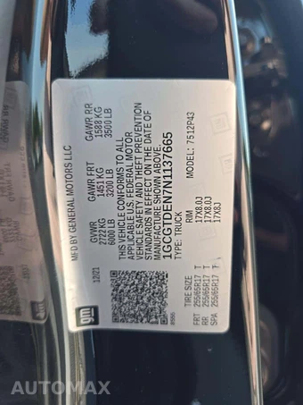 2022 Chevrolet Colorado Z71 Crew Cab Medium Bed 4Z7 - miniatura 2