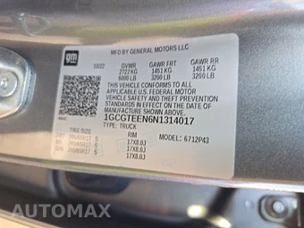 2022 Chevrolet Colorado ZR2 Crew Cab Medium Bed 4ZR - miniatura 14