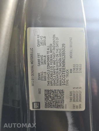 2022 Chevrolet Colorado ZR2 Crew Cab Medium Bed 4ZR - miniatura 14
