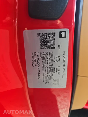 2022 Chevrolet Corvette Stingray Coupe 3LT - miniatura 13