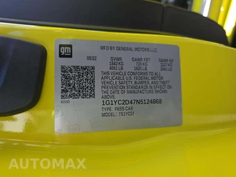 2022 Chevrolet Corvette Stingray Coupe 3LT - miniatura 5
