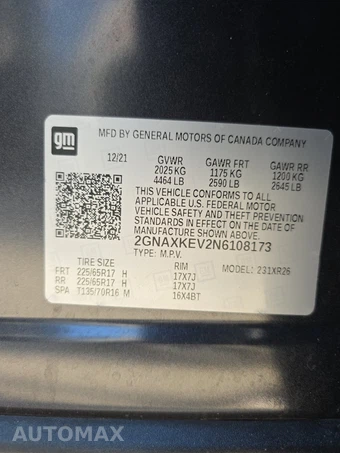 2022 Chevrolet Equinox LT 1LT - miniatura 14