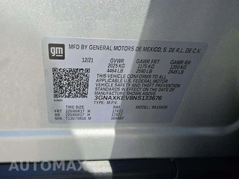 2022 Chevrolet Equinox LT 1LT - miniatura 5