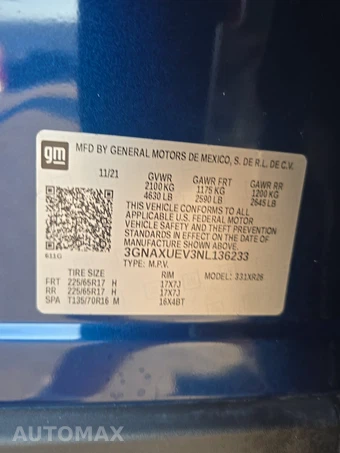 2022 Chevrolet Equinox LT 1LT - miniatura 14
