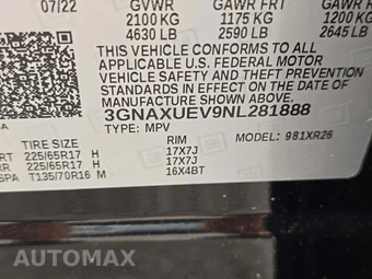 2022 Chevrolet Equinox LT 1LT - miniatura 5