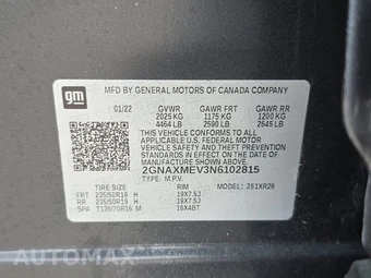 2022 Chevrolet Equinox RS 1RS - miniatura 14