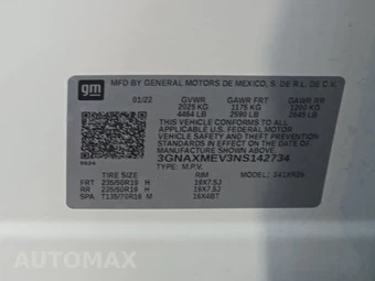 2022 Chevrolet Equinox RS 1RS - miniatura 14