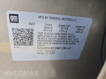 2022 Chevrolet Malibu LT 1LT – miniatura 14