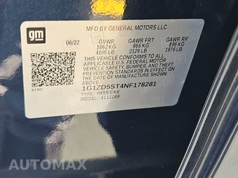 2022 Chevrolet Malibu LT 1LT - miniatura 14
