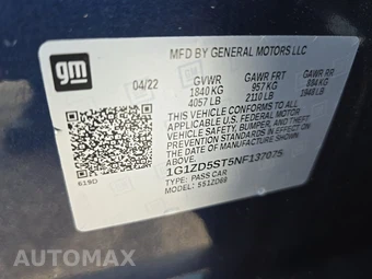 2022 Chevrolet Malibu LT 1LT – miniatura 14